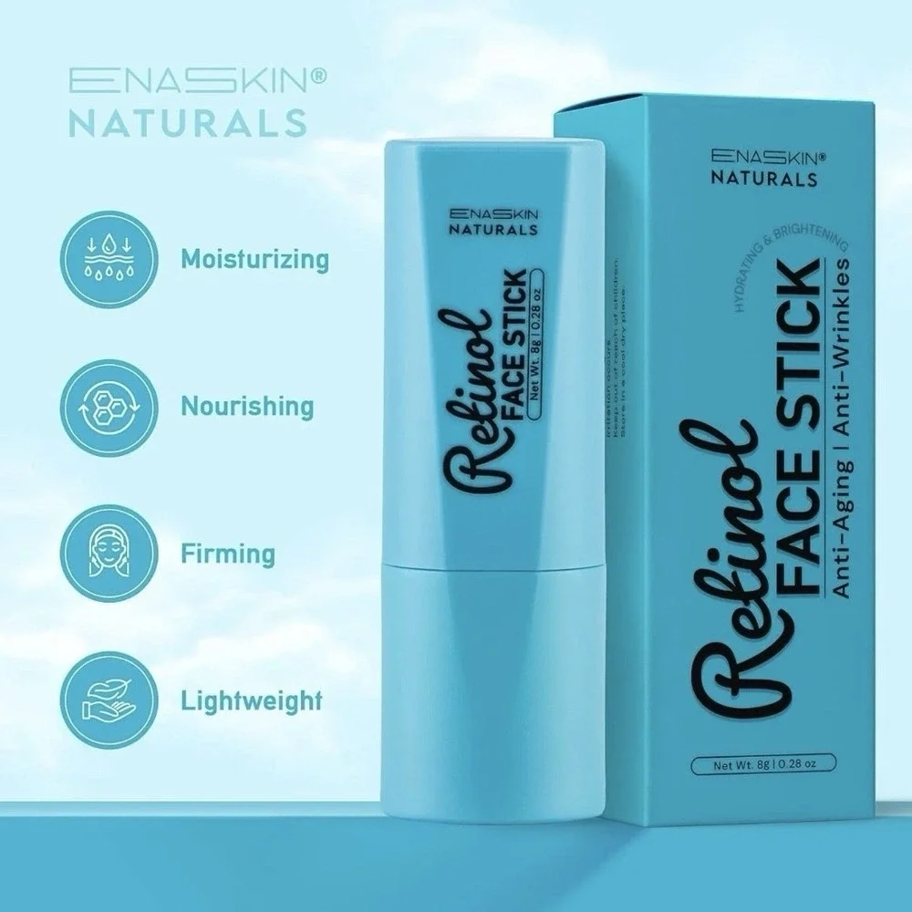 Retinol Moisturizer Stick for Face: 3 in 1 Anti‎ Aging Hydrating Multi-Balm-CR2